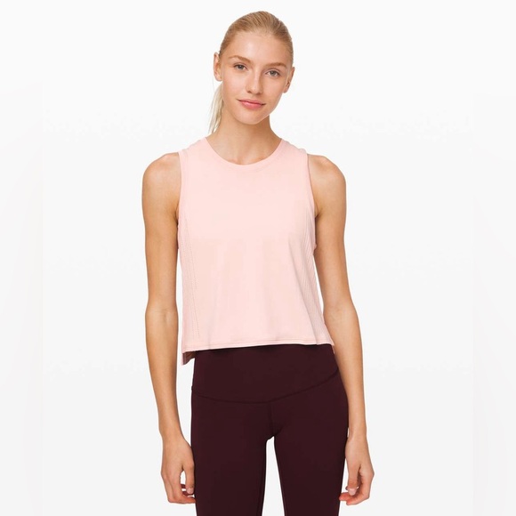 Lululemon Train to Be Tank, Pink Bliss, Size 6 - Picture 1 of 10